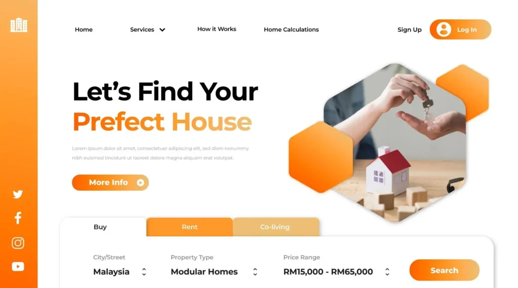 real estate website